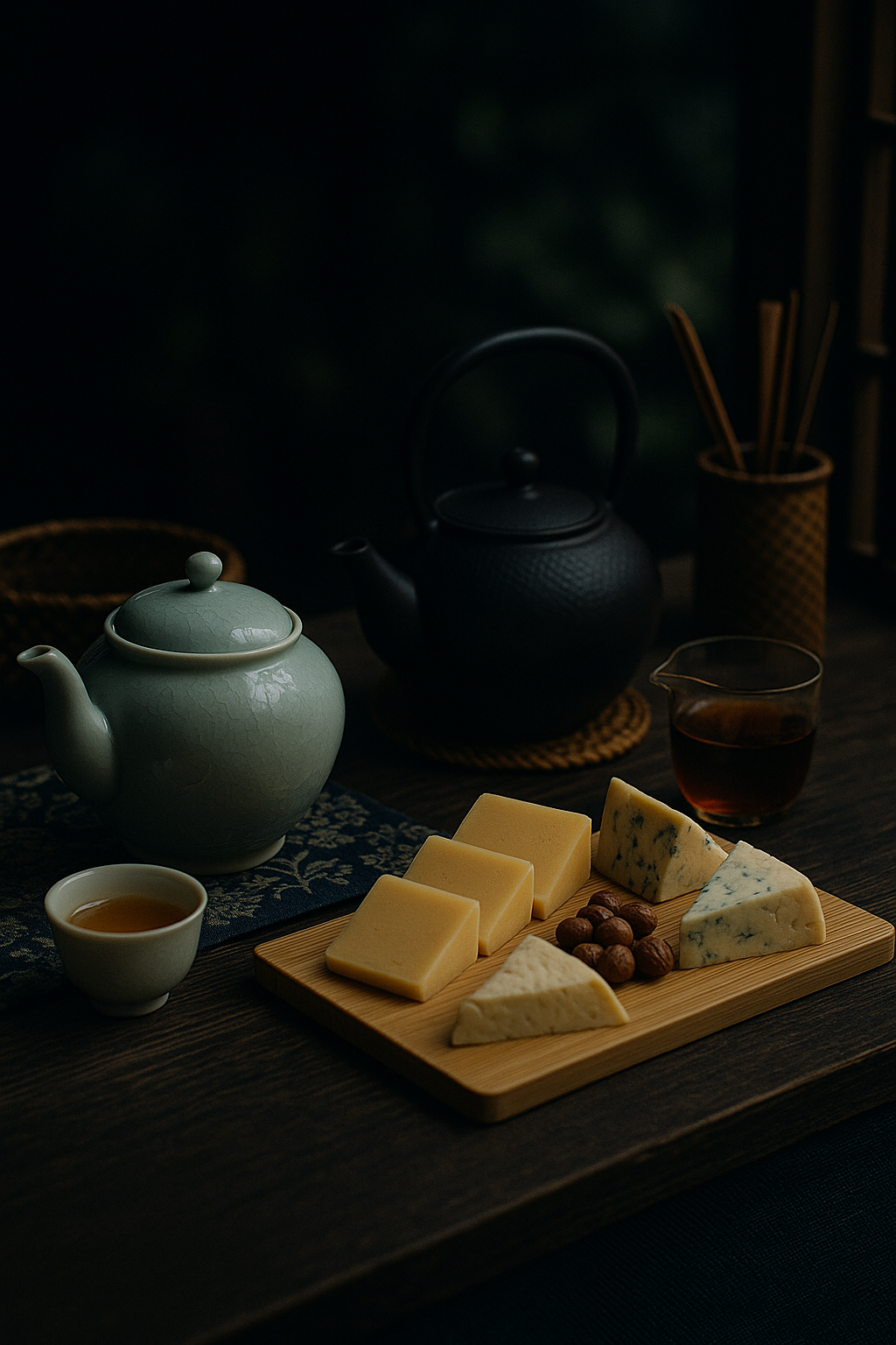 A Journey of Taiwanese Tea & European Cheeses Workshop